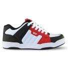 Tênis Qix Square Masculino Preto Vermelho Qx52010006