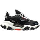 Tênis Qix Trek Higher Adventure Robusto Conforto Masculino Cor:Preto-VermelhoTamanho:44