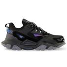 Tênis Qix Trek Skate Preto / Grafite Sneakers Refletivo