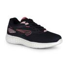 Tênis Rainha Drive III Jr Preto Rosa