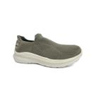 Tênis Rainha Masculino Esporte Slip-On Relax Cinza