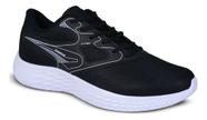Tênis Rainha Star Masculino Preto Branco - Preto - 39 BR
