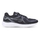 Tenis rainha stop masculino - preto/chumbo/prata