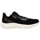 Tênis Rainha Wild Feminino Preto Rosa Leve e Versátil