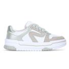 Tênis Ramarim Camurça Plus Branco e Verde - Feminino
