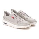 Tênis Ranster Sneaker Max masculino em Couro Bovino Tamanho:42Cor:Gelo
