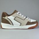 Tênis Redikal Skate Casual Masculino Multicor Retrô Off White Caramelo Original Cor:Off White/CarameloTamanho:40