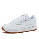 Tênis Reebok Classic Leather Infantil Branco com Solado Gum
