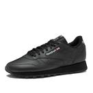 Tênis Reebok Classic Leather preto/branco - 18cm