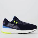 Tenis ride masculino marinho/azul/limao