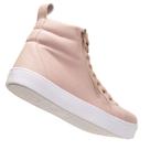 Tenis Rosa Cano longo Com Sola De Borracha Plataforma.