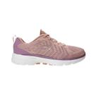 Tênis Running Feminino Skechers Go Walk 6-Bold Vision Rosa