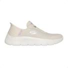 Tênis Running Feminino Skechers Go Walk Flex Grand Entry Creme Tênis Running Feminino Skechers Go Walk Flex Grand Entry Creme