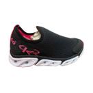 Tênis Running Infantil Kidy Energy Impulso Preto