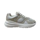 Tênis Running Infantil Molekinha Branco E Cinza