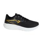Tênis Running Masculino Box 200 Preto E Dourado