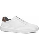 Tênis Sapatêni Casual Masculino Pegada Original em Microfibra Branco Leve Resistente Ref 172103