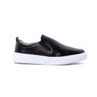 Tênis Sapatênis Iate Casual Em Couro Premium Slip On