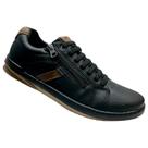 Tênis Sapatenis Masculino Ziper Elastico Casual Conforto