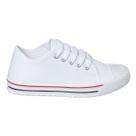 Tênis Sapatinho Star Teen Unissex Meninas é Meninos Festa Casual Confortável Escolar SI11 - Branco - 25/26 Tênis Sapatinho Star Teen Unissex Meninas é Meninos Festa Casual Confortável Escolar SI11 - Branco - 25/26