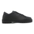 Tênis Sapato Feminino Social Oxford Preto Fosco
