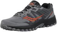 Tênis Saucony Excursion TR14 Cinza Laranja Corrida 7 EUA