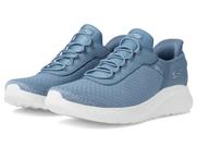 Tênis sem cadarço Skechers Bobs Squad Chaos-in Color Women Slate