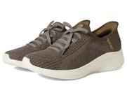 Tênis sem cadarço Skechers Martha Stewart Ultra Flex 3 Olive Tênis sem cadarço Skechers Martha Stewart Ultra Flex 3 Olive