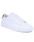 Tênis Shoe Nautica Alos Fashion para homens, branco, tamanho 13