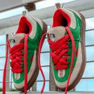Tênis Skate Exercício Funcional Casual Cano Baixo Lifestyle Vortex Verde