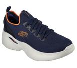 Tênis Skechers Arch Fit Infinity Masculino - Marinho e Laranja