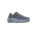 Tenis Skechers Arch Fit - masculino - cinza