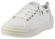Tênis Skechers Bobs Copa feminino branco/prateado vegano 8,5 EUA