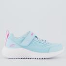 Tênis Skechers Bounder Free Easy Infantil Azul Tênis Skechers Bounder Free Easy Infantil Azul