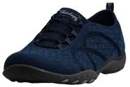 Tênis Skechers Breathe Easy-Fortune Navy Slip-On 7.5 W