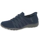 Tênis Skechers Breathe Easy-roll with ME Women Navy 8.5 Tênis Skechers Breathe Easy-roll with ME Women Navy 8.5