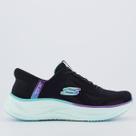 Tênis Skechers Cloud Plush Feminino Preto Tênis Skechers Cloud Plush Feminino Preto