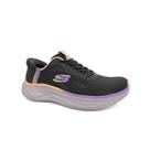 Tênis Skechers Feminino Cloud-Perfectly Plush 150560 Carvao