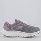 Tênis Skechers Go Run Consistent 2.0 Feminino Cinz