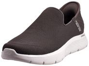 Tênis Skechers Masculino Go Walk Flex Slip-On Taupe 8 M