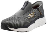 Tênis Skechers Max Cushioning Elite Slip-On Cinza Claro 13 US