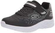 Tênis Skechers Microspec II unissex Infantil preto/cinza Tênis Skechers Microspec II unissex Infantil preto/cinza