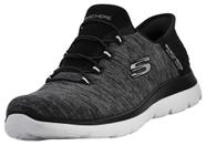 Tênis Skechers Summits, palmilha de espuma viscoelástica sem usar as mãos