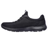 Tênis Skechers Summits preta com espuma viscoelástica 7,5 EUA