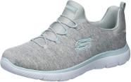 Tênis Skechers Summits-Quick Getaway feminino cinza claro Aqua