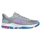 Tênis Skechers Viper Court Pro 2.0 Cinza e Roxo Feminino