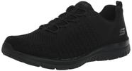 Tênis Skechers Virtue feminino preto/preto refrigerado a ar 8,5