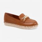 Tênis Slip On Bottero Em Couro Caramelo