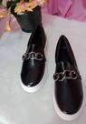 Tênis Slip on corrente