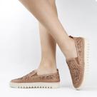 Tênis Slip On Couro